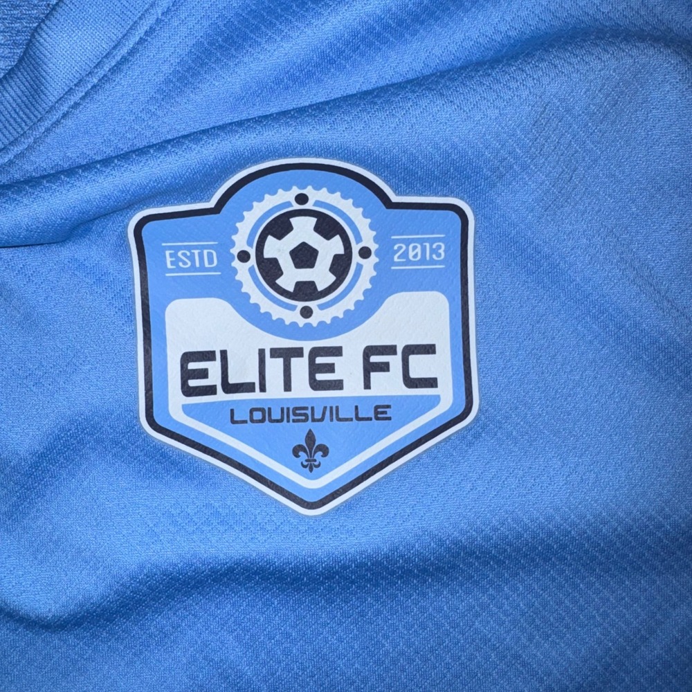 Nike Soccer Jersey Kids XL Blue Excellent Elite FC Louisville Dri-FIT 66 - Picture 2 of 5